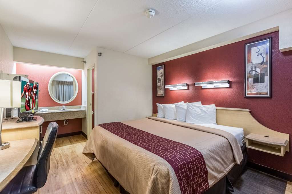 Red Roof Inn Detroit - Plymouth/Canton חדר תמונה